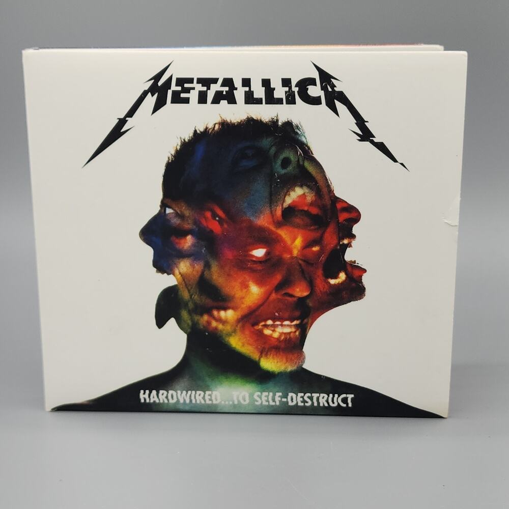 Hardwired to Self-Destruct by Metallica 2 CD, 2016 Blackened Records Good